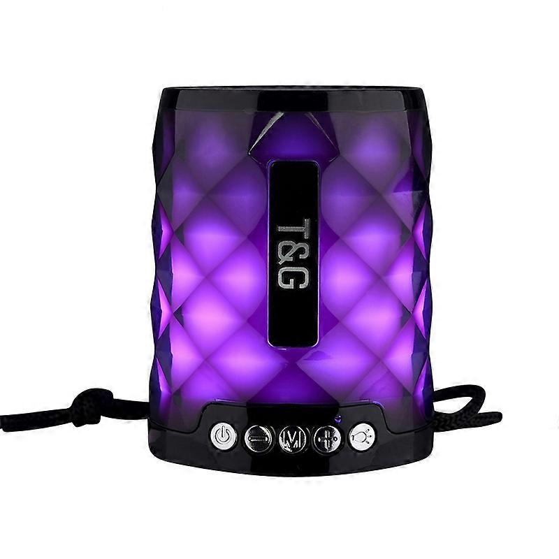 T&G Wireless Bluetooth Speaker with Colorful Lights