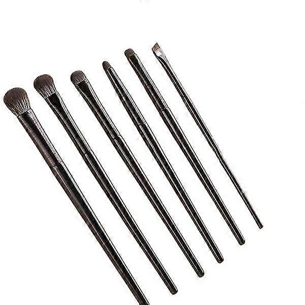 6-pack Eye Brushes Kit Makeup Brushes Kit Black Black