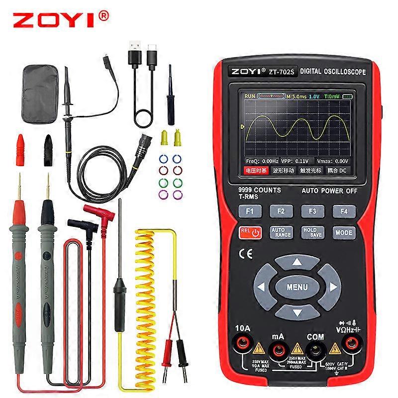 Versatile Handheld Digital Oscilloscope Multimeter for Automotive Maintenance