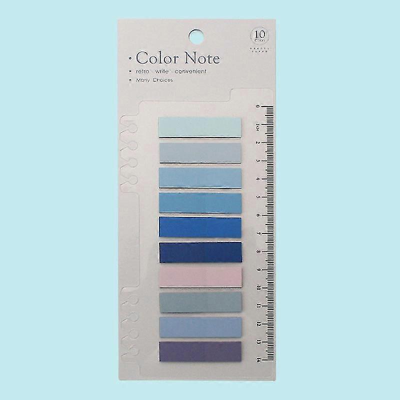 4pcs Index Labels, Solid Color Index Stickers, Label Stickers, Post-it Notes, Multifunctional Labels