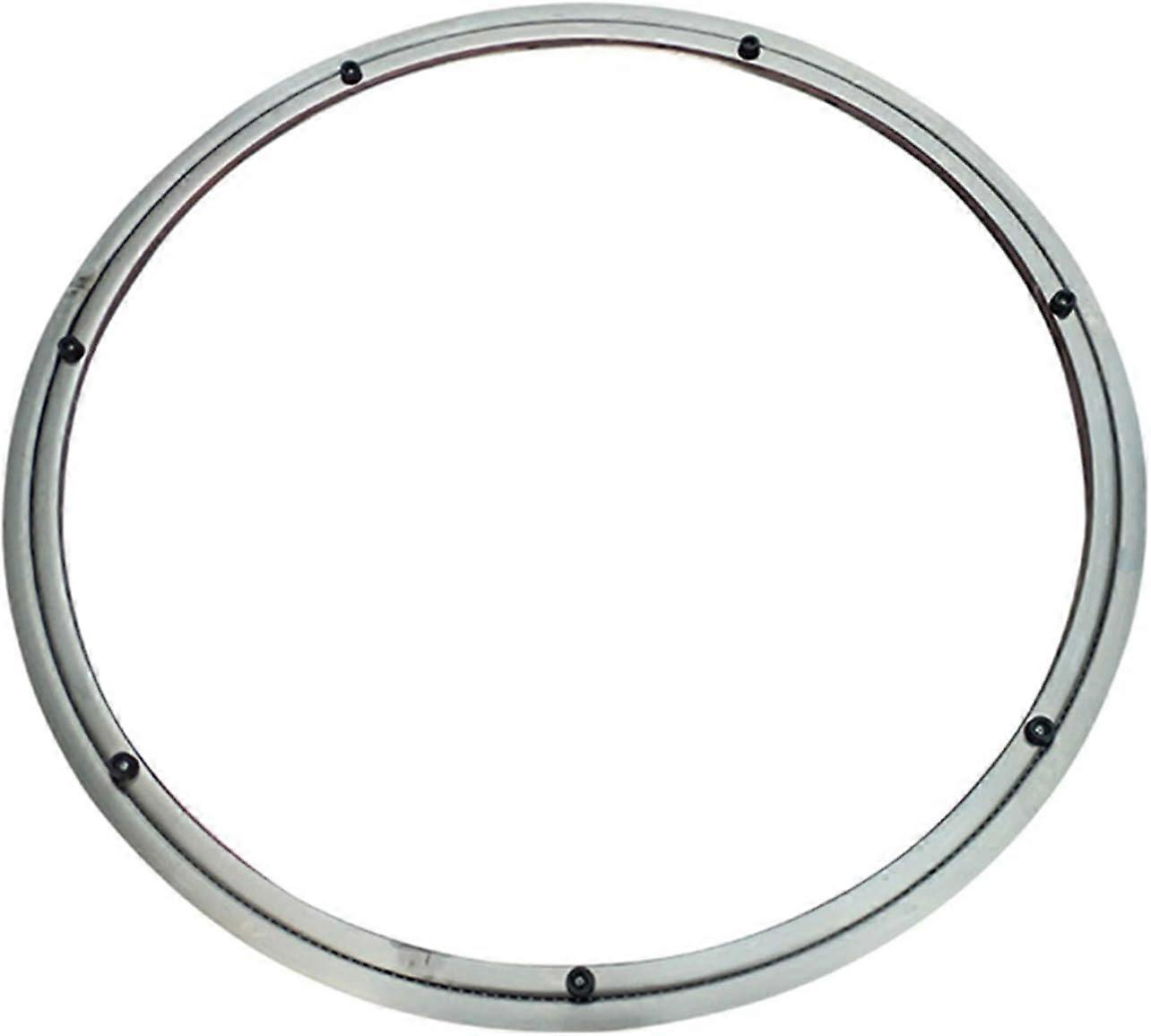 Roulement à billes rotatif silencieux, base métallique pivotante, roulement de plateau tournant pour table à manger, pour usage intensif (50 cm / 20 pouces)