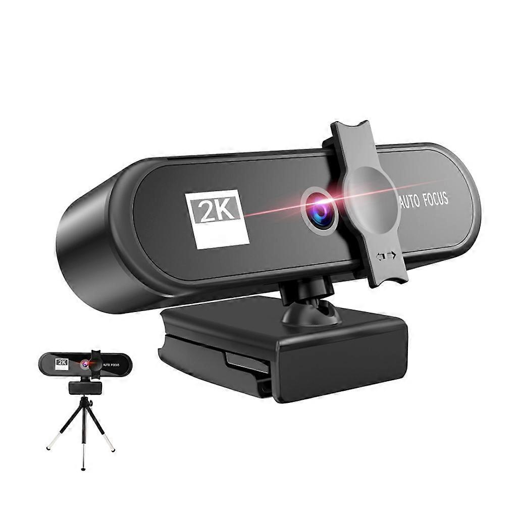 Streaming 1080P Webcam Advanced Autofocus Web With Mic Privacy Cover Speaker