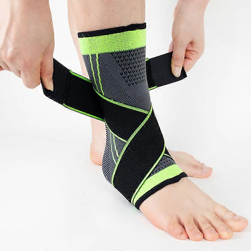2 Pack Ankle Supports, Ankle Bandage for Men and Women, Compression Socks with Adjustable Wristband, Compression Socks for Sports, Soccer, Fitness