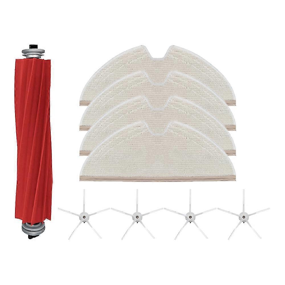 Roller Brush, Side Brush And Mop Cloth Replacement Parts