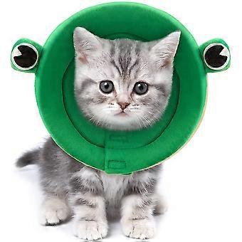 Recovery Collar for Dogs and Cats Pet Cat Cone Cute Funny Soft Cone for Cats Comfortable Dog Neck Cone Lightweight Adjustable Protective Cone for Cat 