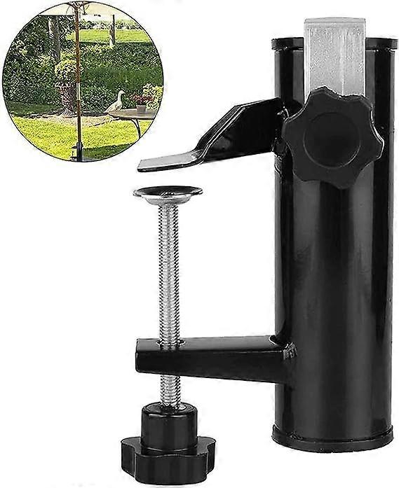 Parasol Holder Balcony Railing Parasol Holder Balcony Clamp Bracket For Table Parasol Accessories Fixing For Balcony, Terrace Or Table - Balcony-Paras