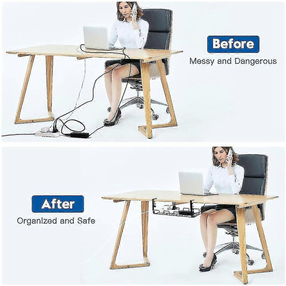 Under Desk Wire Storage Rack Under Desk Cable Organizer Wire Cable Tray Chic Wire Cable Management