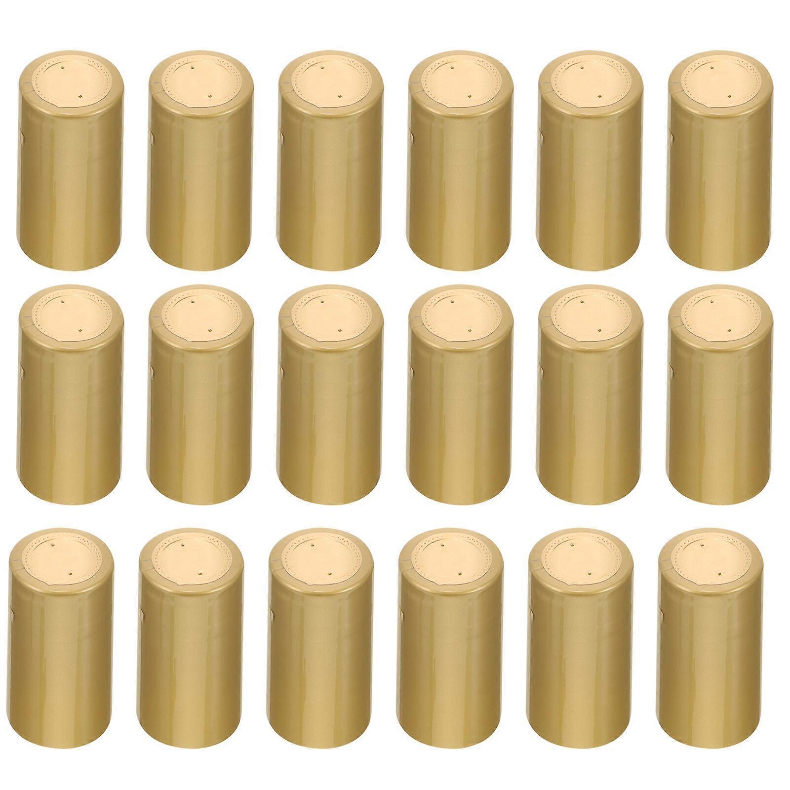 100PCS Heat Shrink Capsules Wine Shrink Wraps Wine Bottle Capsules Shrink Caps