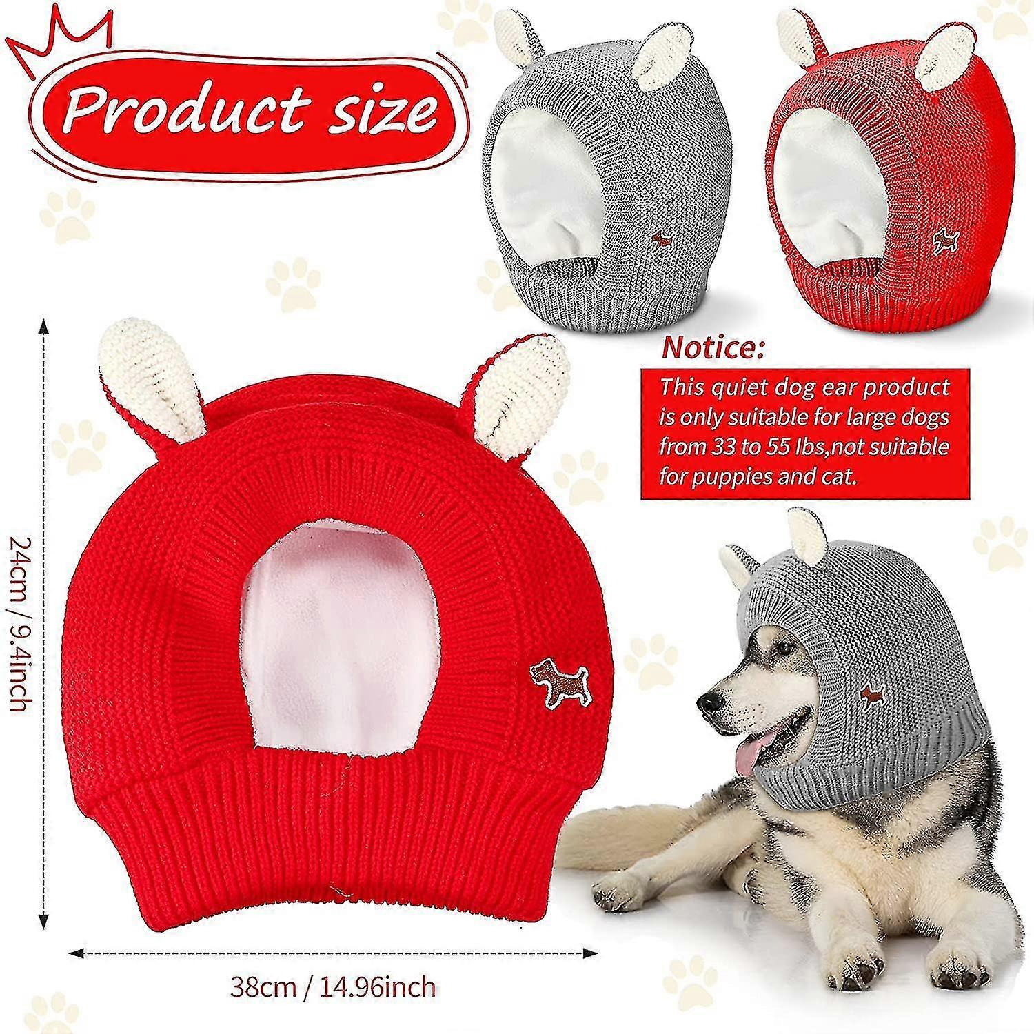 Oreilles Silencieuses Pour Chiens Cou Et Protection Des Oreilles Pour Animaux De Compagnie Chien Oreille Cache-bruit Protection Contre Le Bruit Animaux Chaud Capuche Haute Qualité | FR