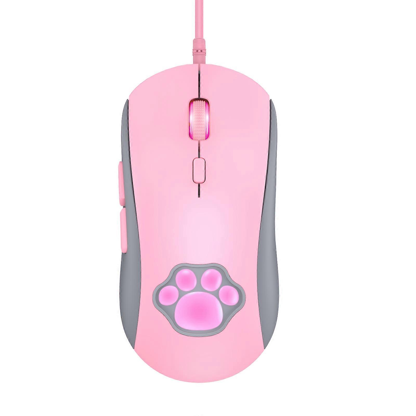 ONIKUMA CW918 Gaming Wired Mouse Pink