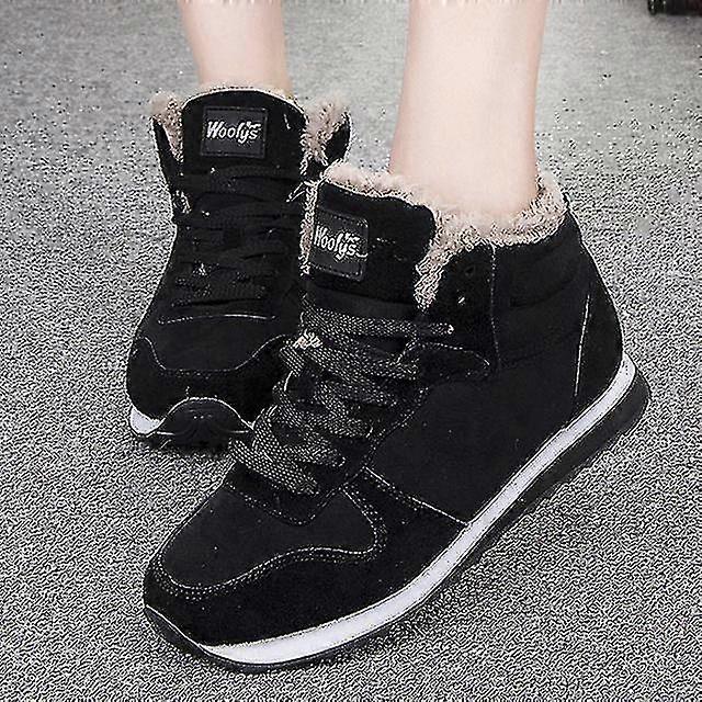 Femei casual gleznă pentru pantofi femei blană caldă adidași cuplu botas Mujer dimensiune Botines 2022