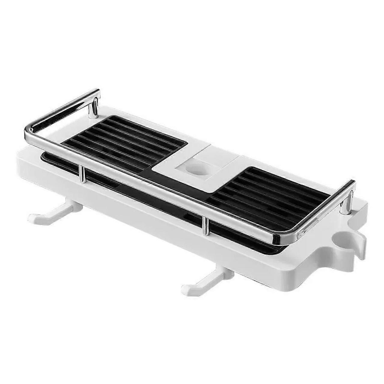 No drilling required for shower rod bathroom shower rack adjustable height