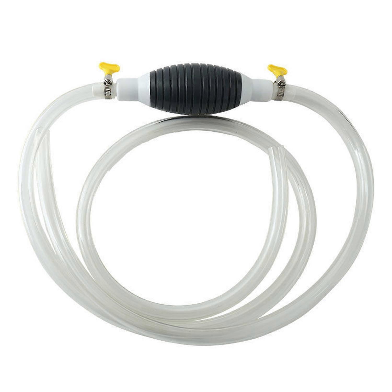 Manual Fuel Transfer Pump Lightweight Portable Siphon Pump Anti-Leakage Low-Noise Design Versatile