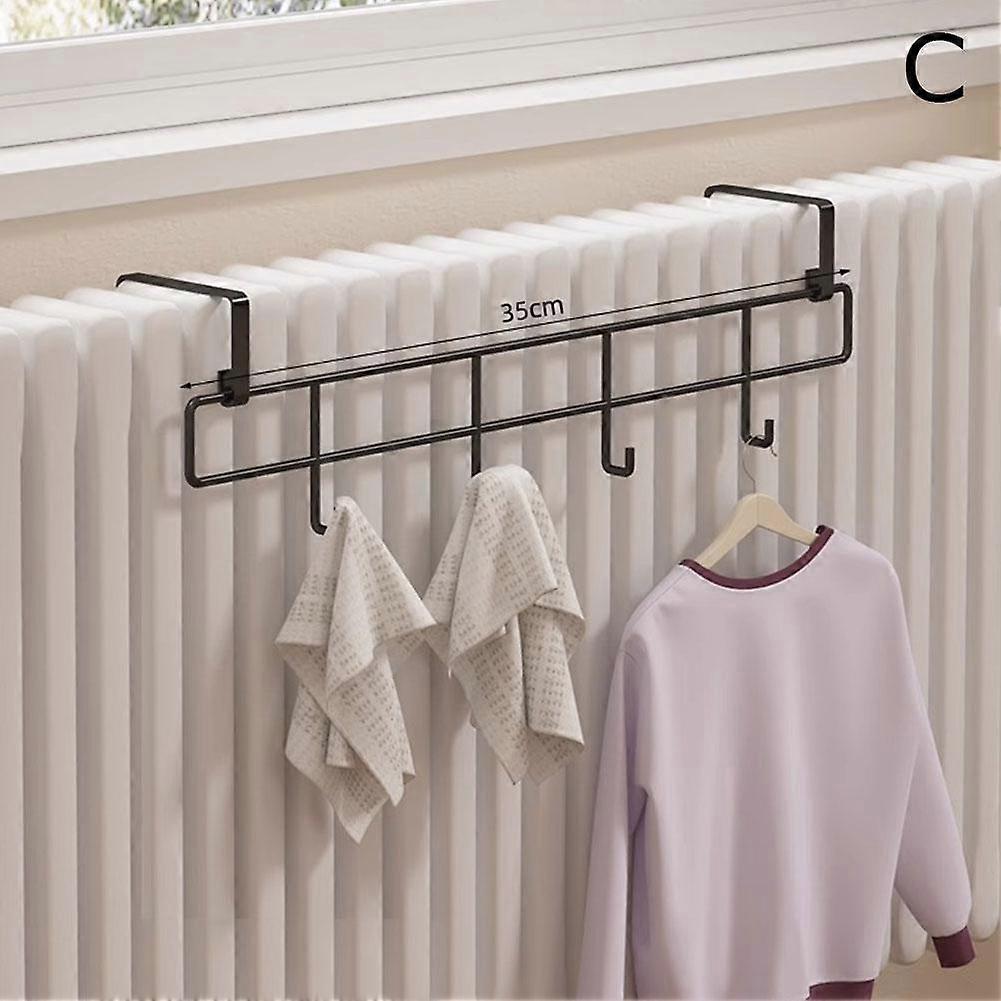 For Radiator Drying Rack High Temp Resistant Removable Strong Load Bearing Heated Clothes Airer Winter Quick Dry Laundry Helper
