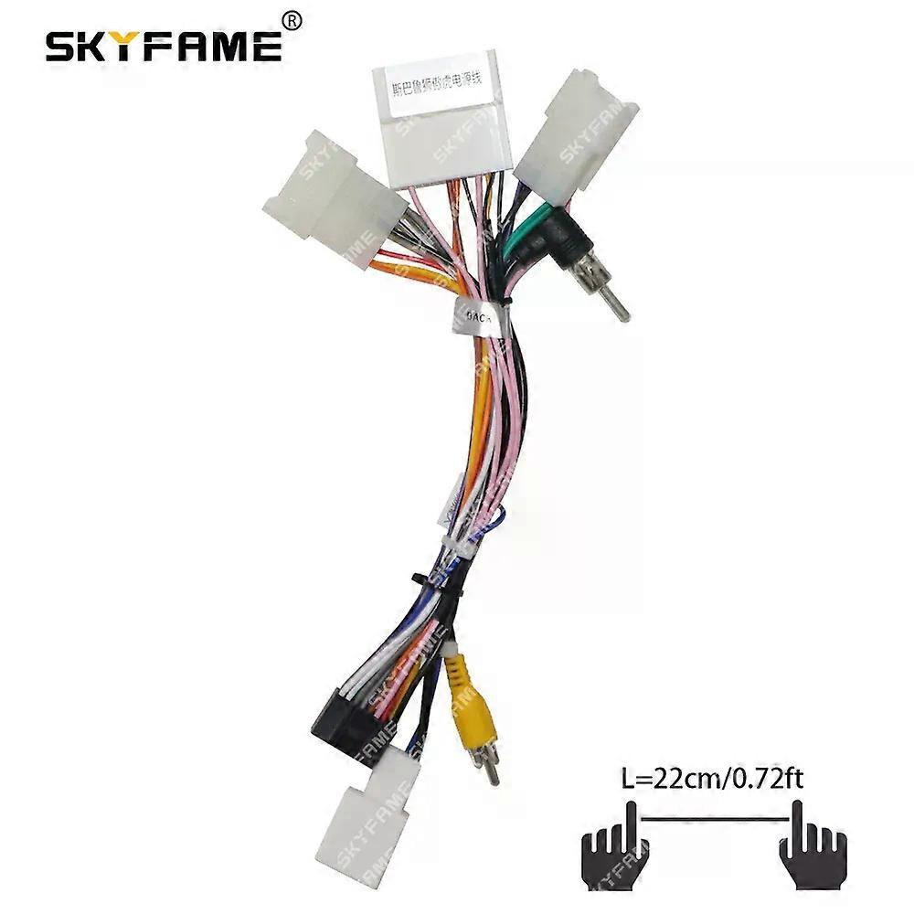 חל על רכב 16pin חיווט מתאם רתמה כבל חשמל רדיו אנדרואיד עבור סובארו Outback מדור קודם