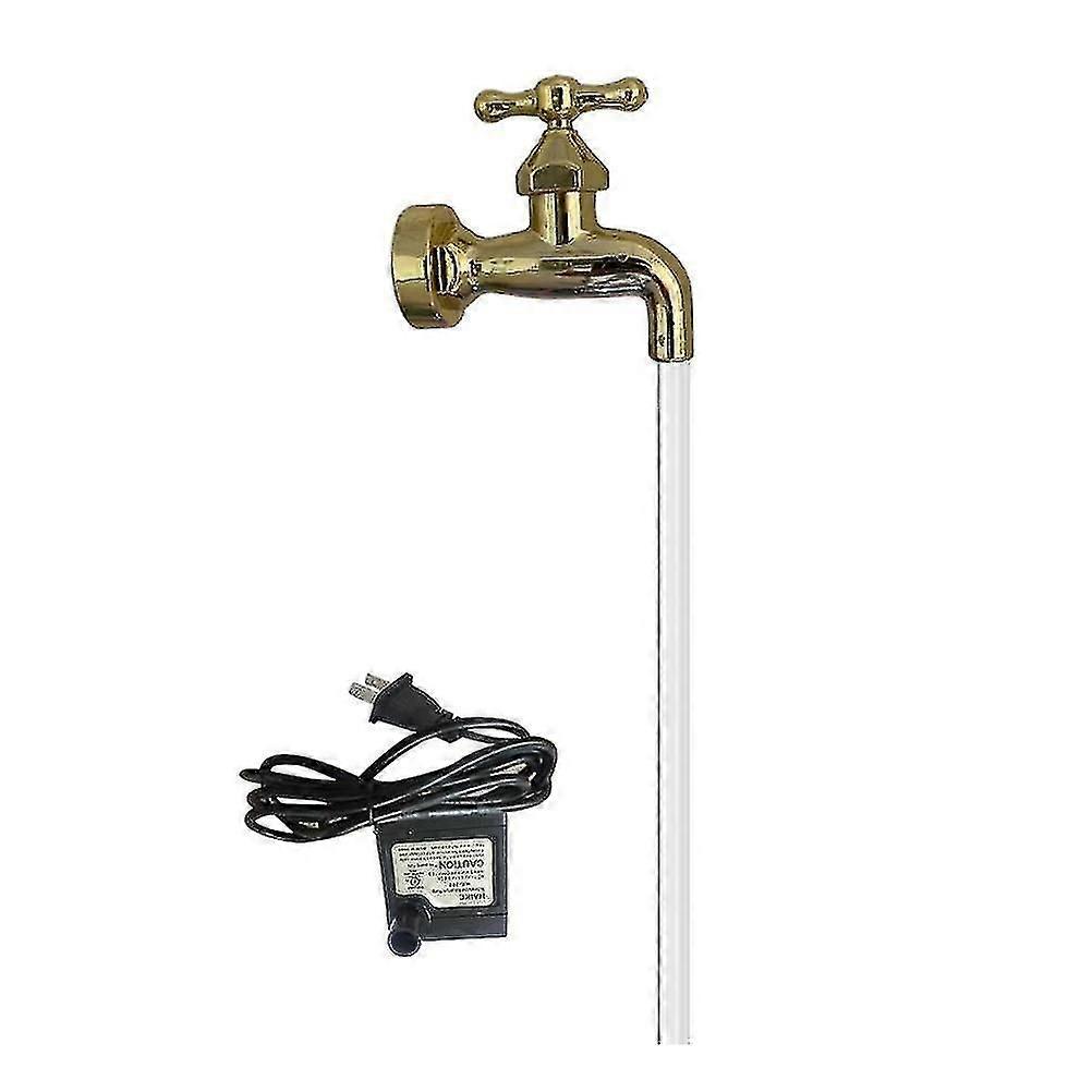 Invisible Faucet Fountain Floating Tap Fountain Floating Faucet Yard Art for Home Decor