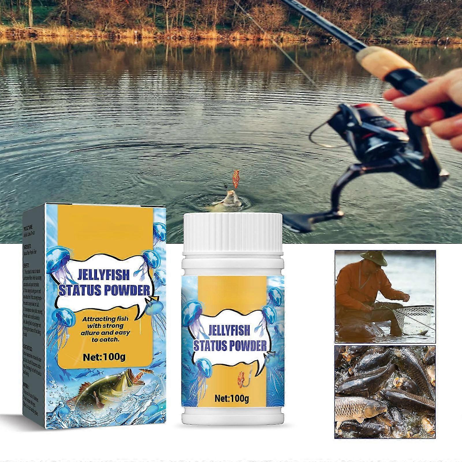 Fishing Scent Attractant, Jellyfish Status Jellyfish Bait Fall Fishing Bait Jellyfish Status High Attraction Bait Attractant