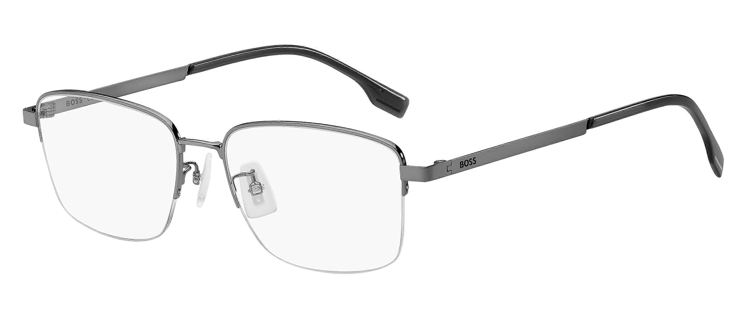 Eyewear Frames HUGO BOSS BOSS 1474/F KJ1 DARK RUTHENIUM 55/17/145 MAN