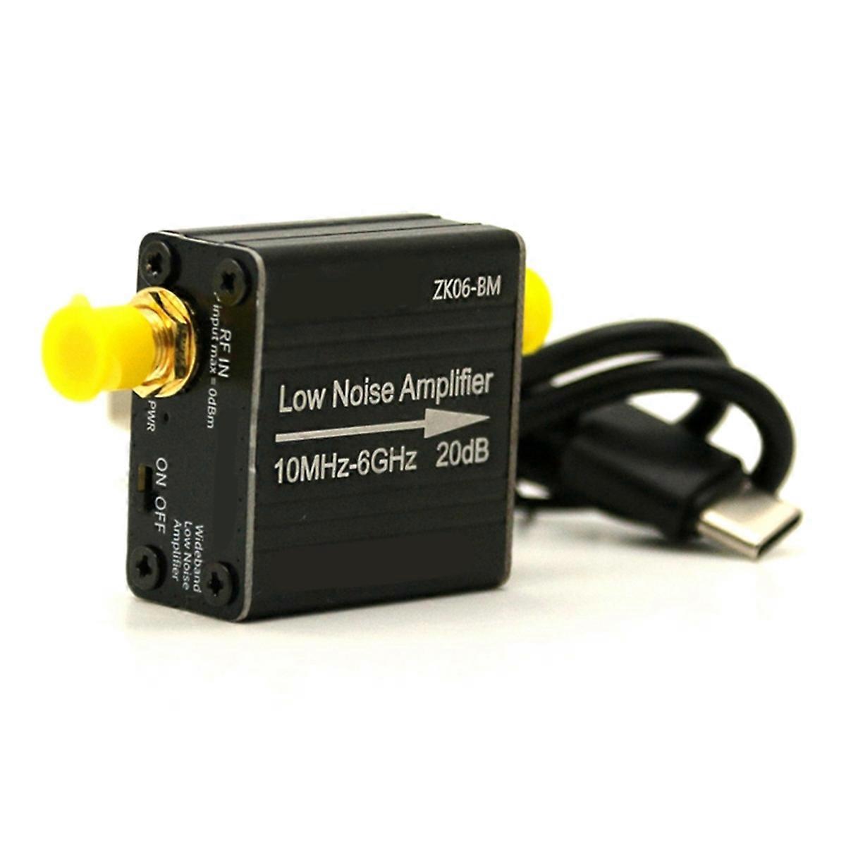 Modul predzosilňovača LNA RF výkonu 100KHz-6GHz/10GHz 20dB s vysokým ziskom a nízkym šumom ZK06-BM