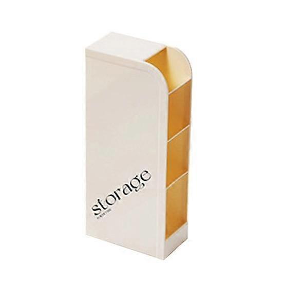 Box Large Capacity Tilted Design Space-Saving Desktop Storage Storage Organizer Stationery Makeup