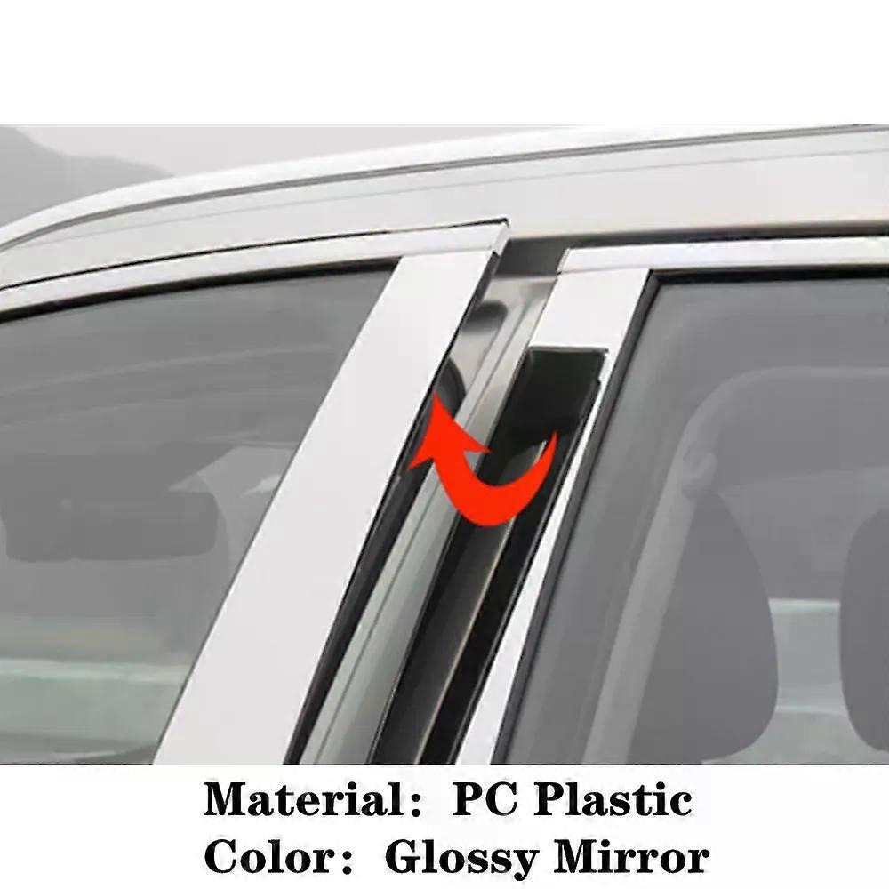 REAL CARBON FIBER Black Pillar Posts for Cadillac Escalade 2007-2014 Includes 4PCS - UK