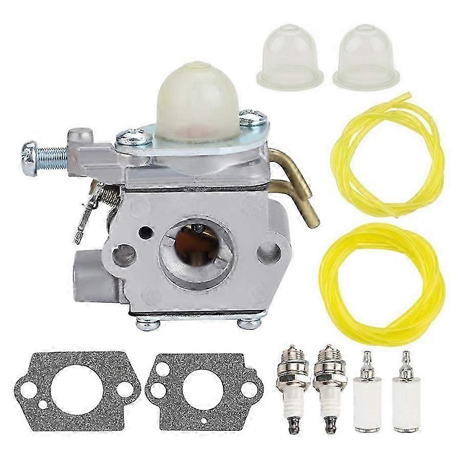 C1UH142 Carburetor with Fuel Line Tune Up Kit suitable for UT-085801 UT-21947 26CC Edger String Trimmer Blow