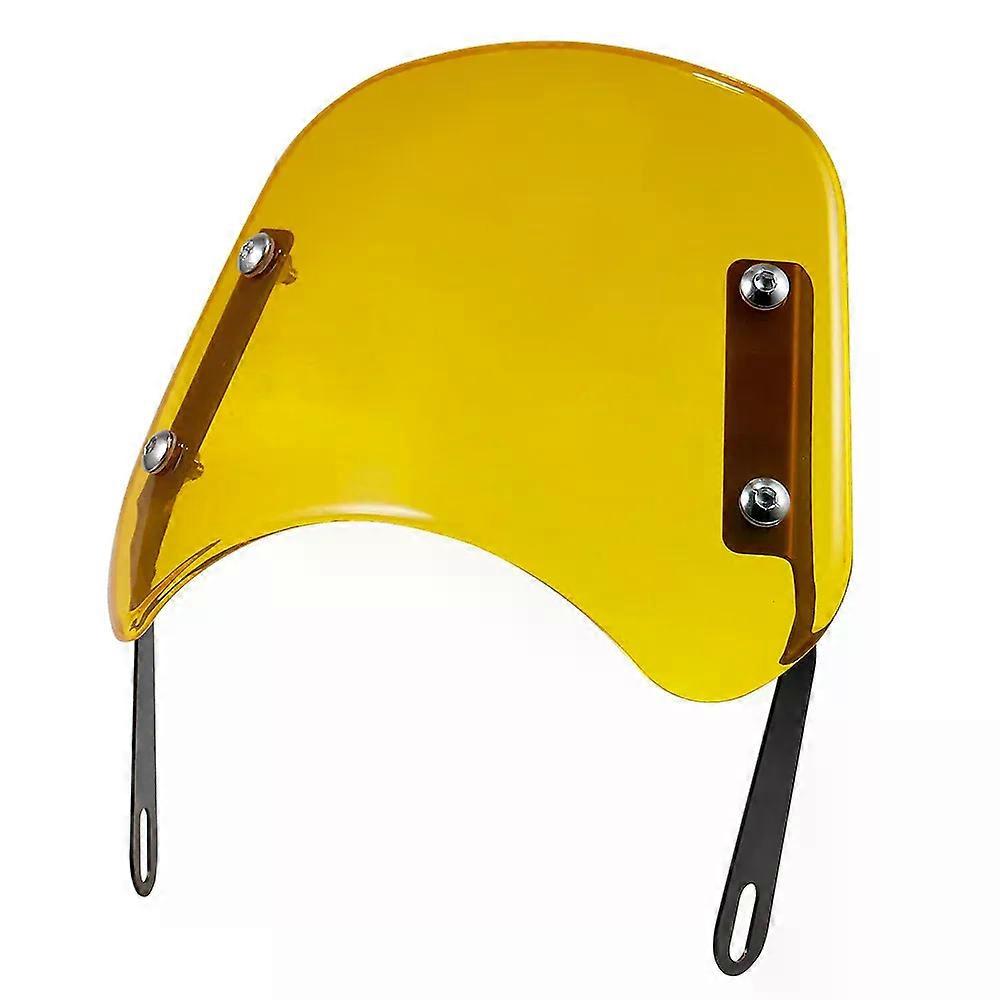 3 colors Motorcycle Windshield Wind Deflector Windscreen Universal compatible for    Suzuki 6.5"-9.45" Headlight MAXP