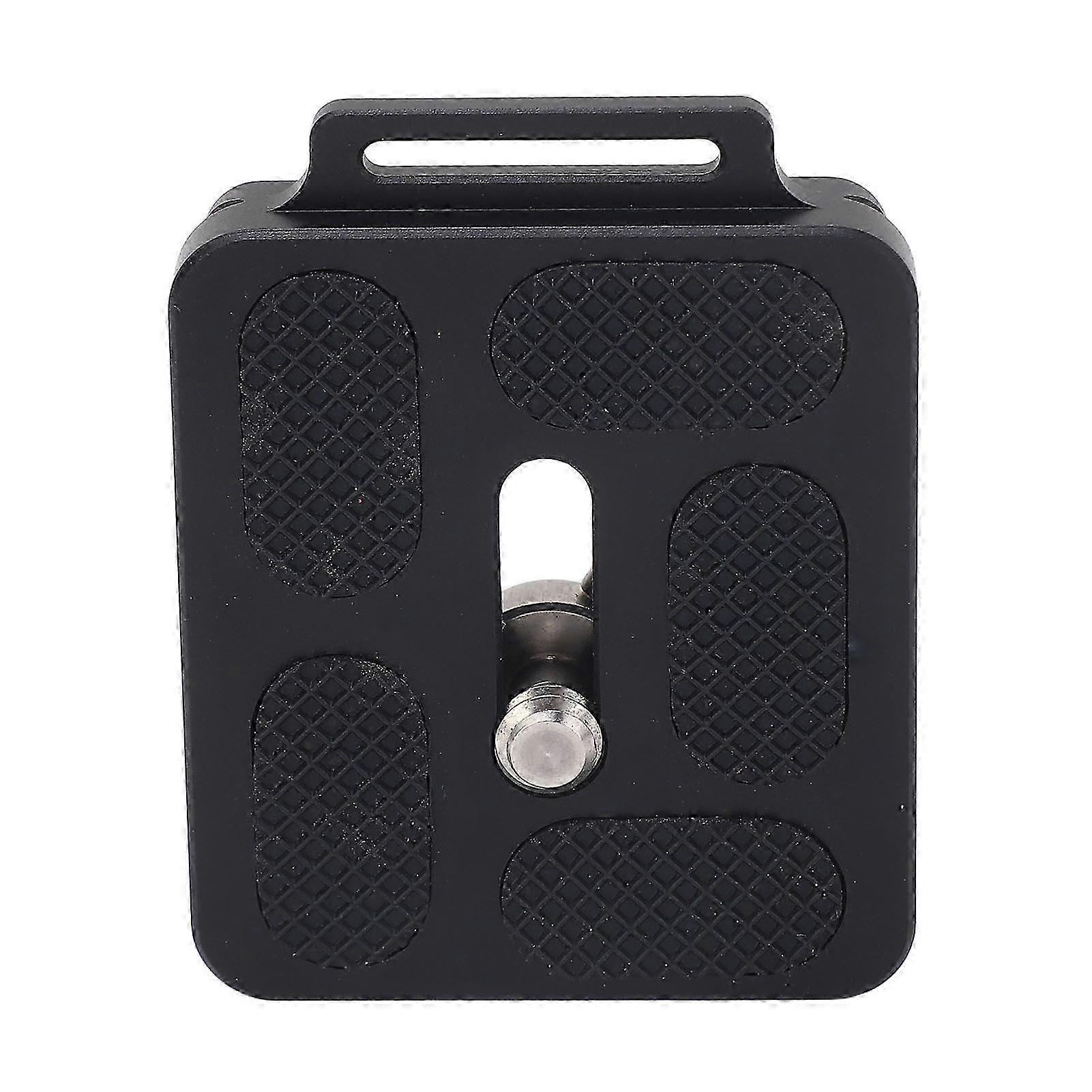 クイックリリースプレートアルミニウム合金1/4インチアルカマウントカメラ用ネジ穴標準ストラップ穴付き拡張クイックリリースプレートアダプターf74