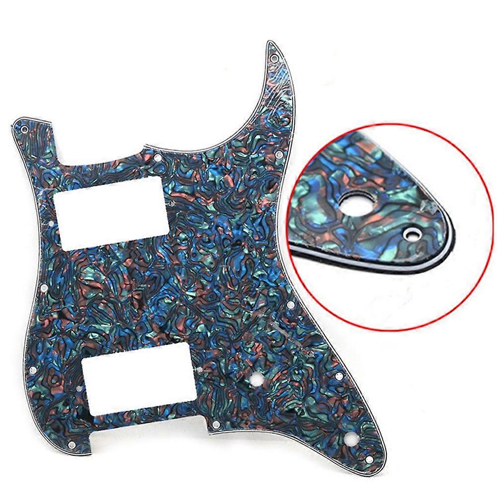 3Ply 11Hole HH Guitar Pickguard Humbucker Scratch Plate for ST Electric Guitars Anti-Scratch Pickguard Accessories