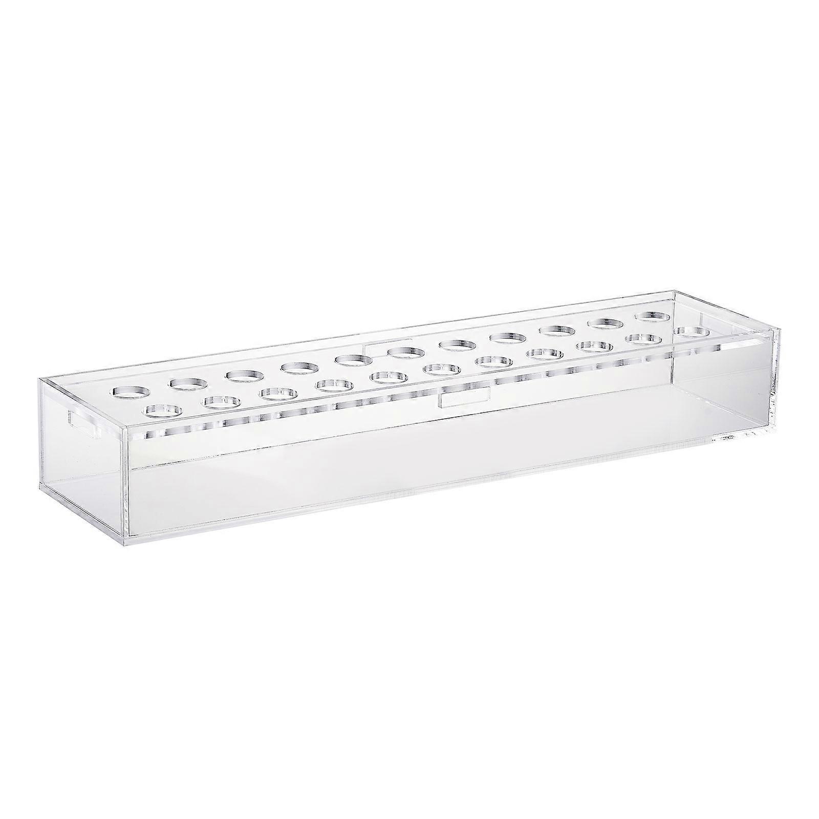 (22 rectangular holes 40*10*6cm) acrylic flower stand