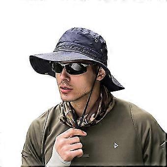 Satin Wide Brim Sun Cap, Unisex, for Outdoor Activities