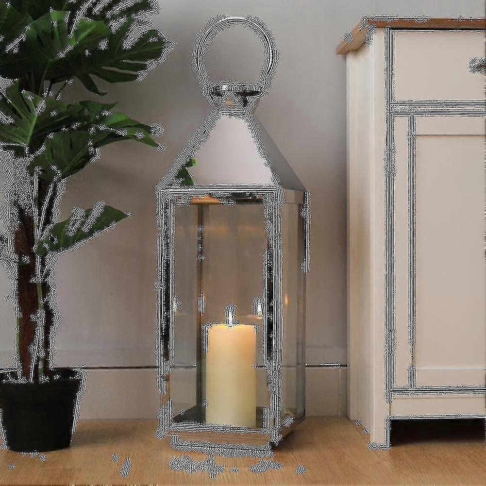 2023-rustfritt stål Candle Lantern-yezi