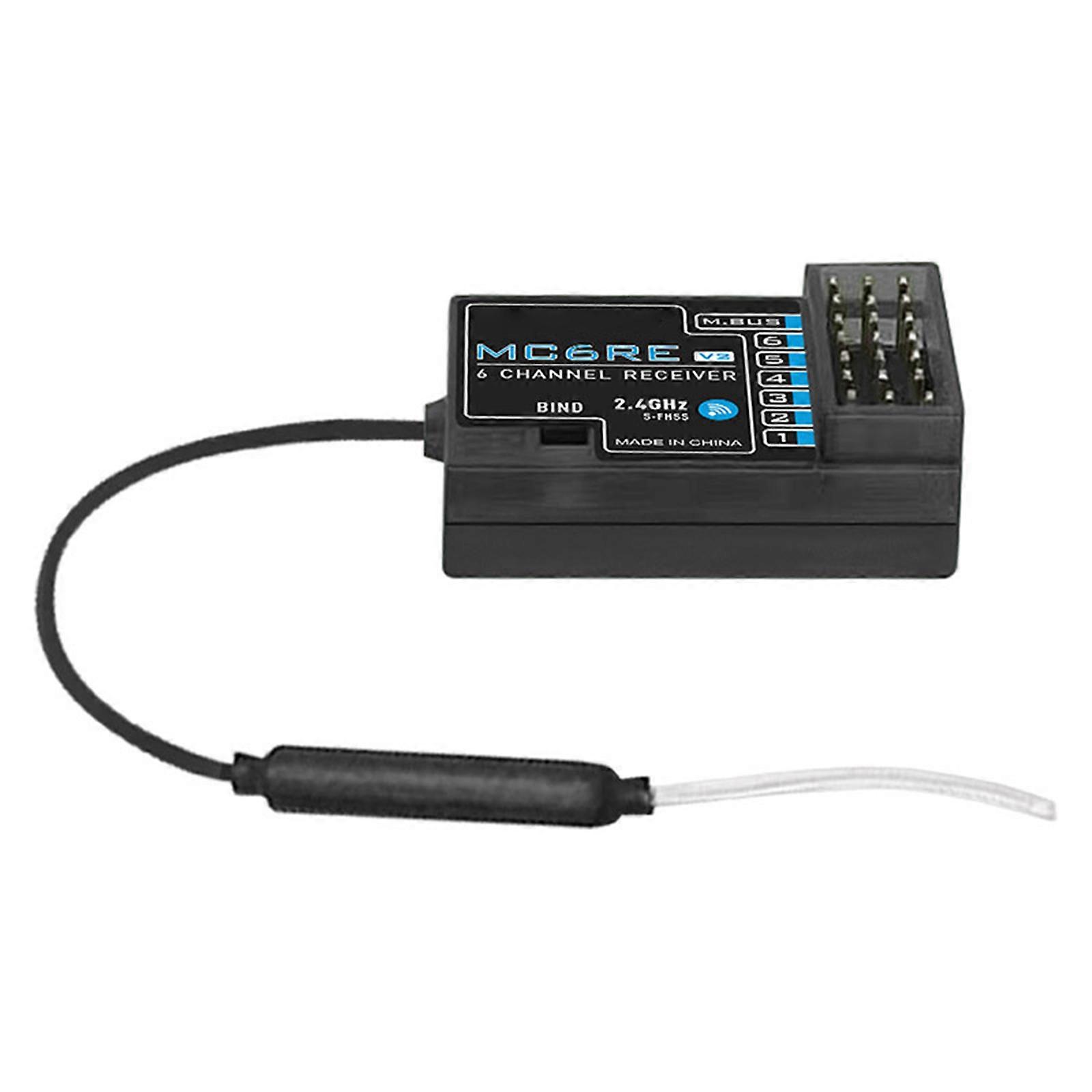 Mc6re Mc7rb Receiver Remote Receiver for Model Aircraft Enhances Signal Stability and Interferences Resistance