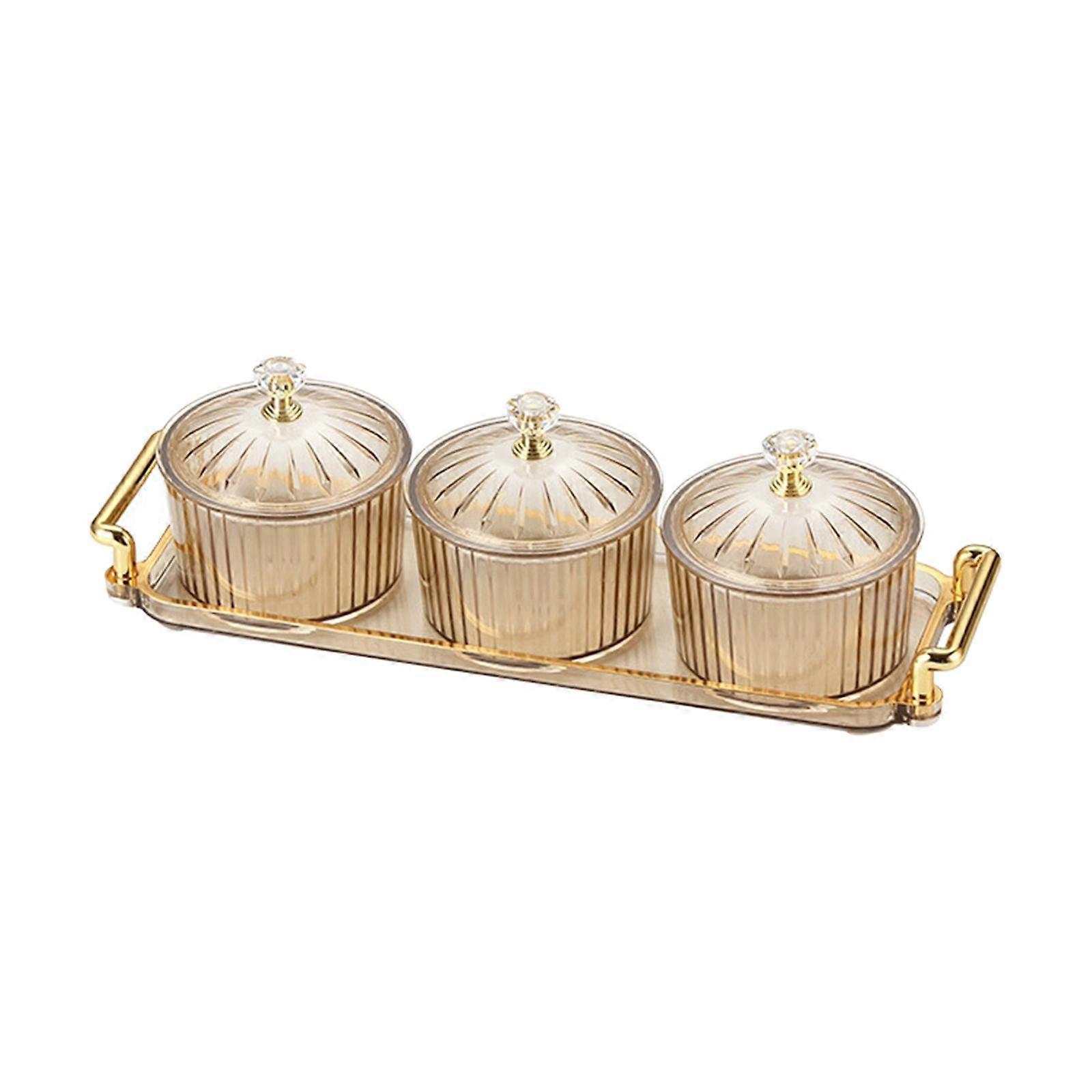 Divided Serving Platter Serving Dishes for Nuts, Candy, Snacks, Fruits,