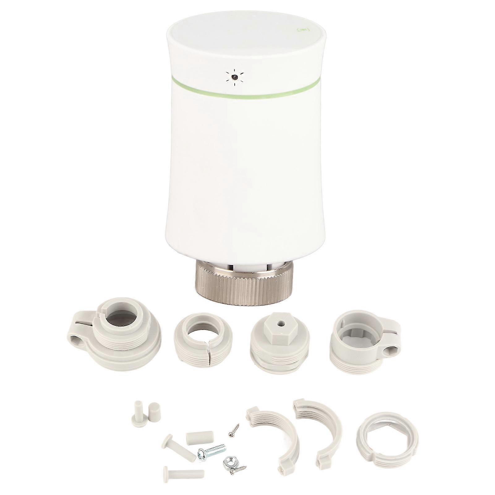 Radiator Thermostat Voice Control Heating Temperature Controller Remote Control Accessory Set Kit for Home