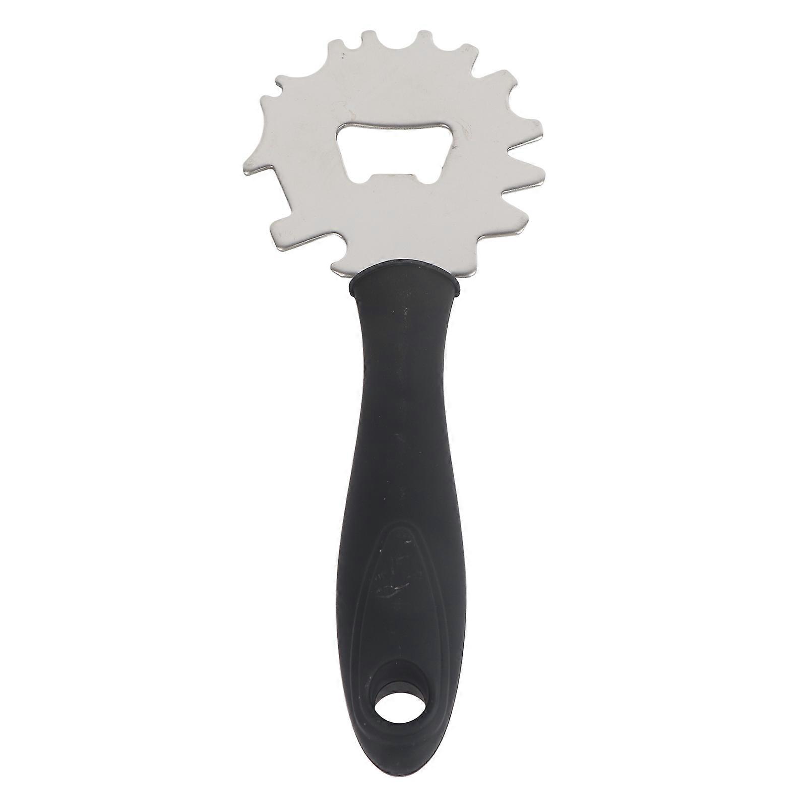 Safe Barbecue Grill Cleaner, Stainless Steel Handle, Durable Construction With Compact Size For Easy Carrying And Storage, Ergonomic Handle Ensures