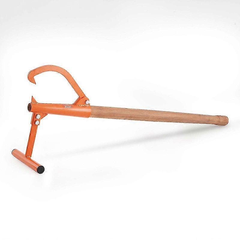 Timberjack, 46.5 in, Log Lifter with Wooden Handle, Log Roller with Adjustable Cant Hook, Logging Tools Log Jack for Logs Ups to 15" Dia