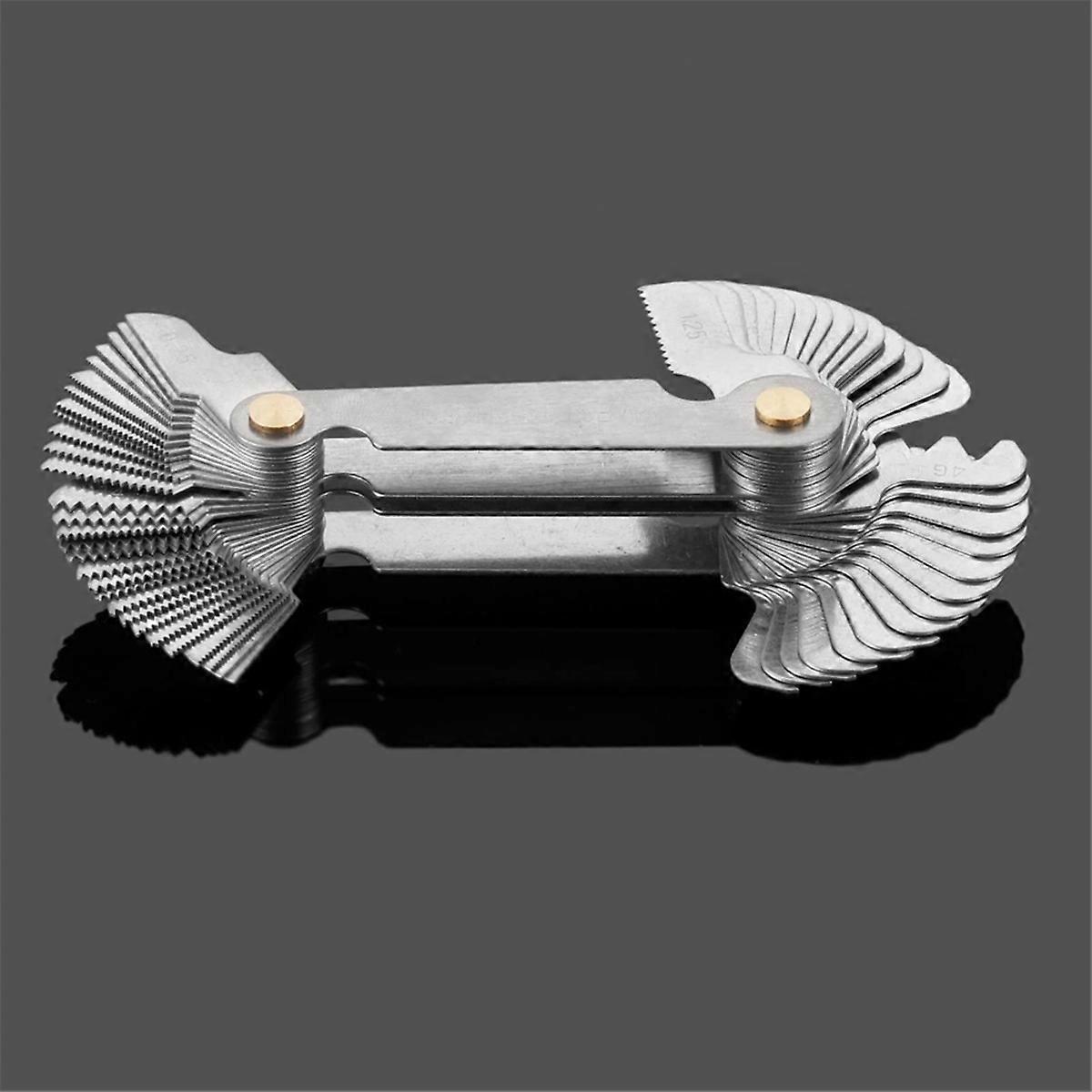 Woodworking Tools Ruler - 58Pcs Steel Thread Measuring Gage