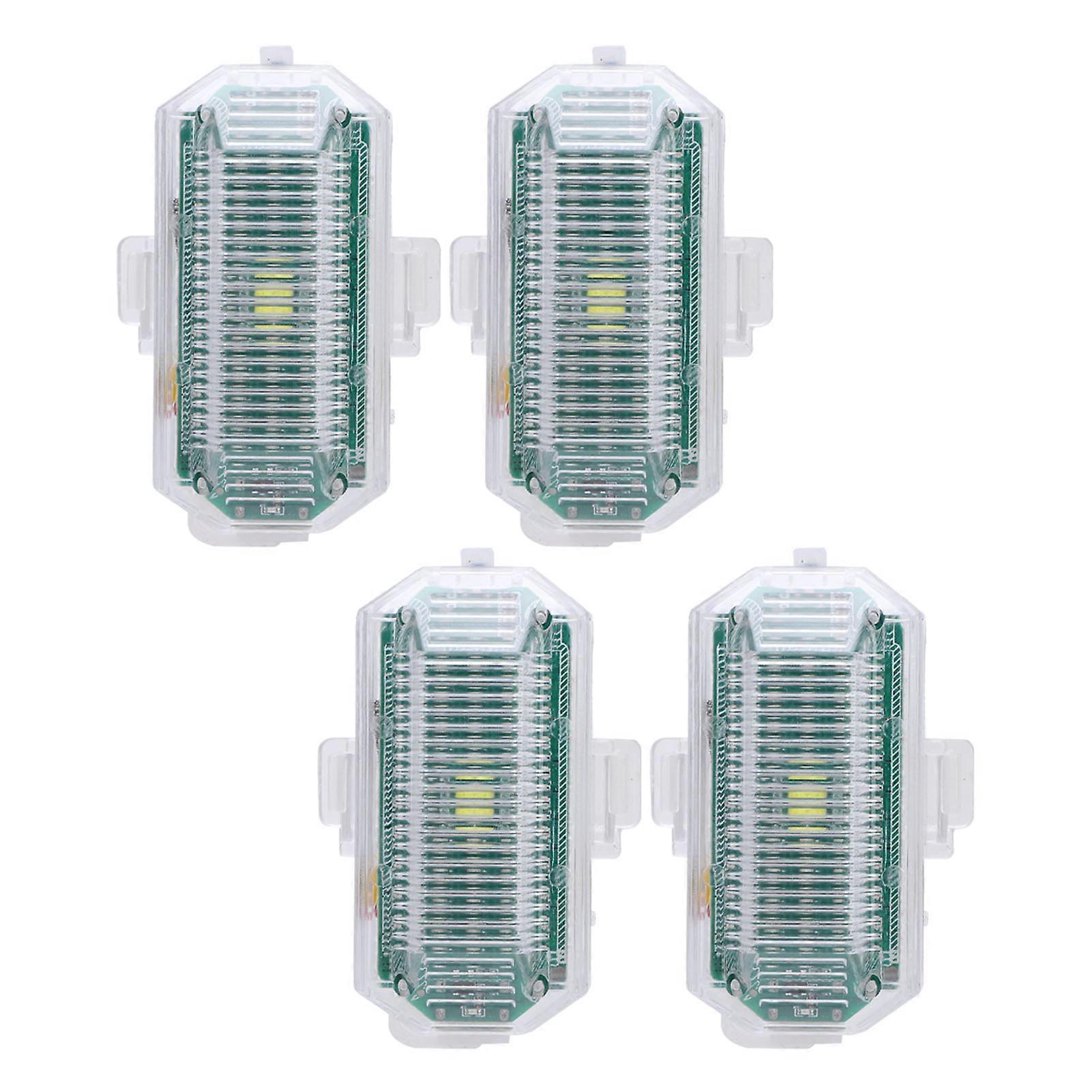 Wireless Strobe Light LED RGB 7 Colors Remote Control 1000mAh Rechargeable Wireless Flashing Light for Outdoor Decoration Pet Night Running 