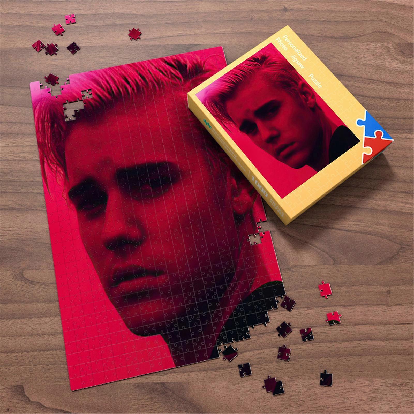 Star Photo Pattern Puzzle Game Brain Exercise Playing Educational Promotion Gift Jigsaw