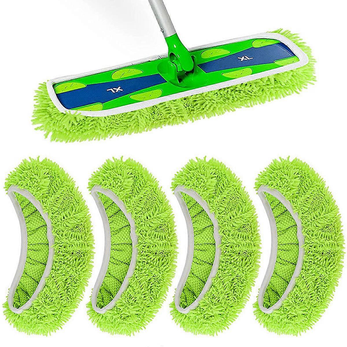 Reusable Wet Pad Refill for Swiffer Sweeper Mop - Dry and Wet Mopping