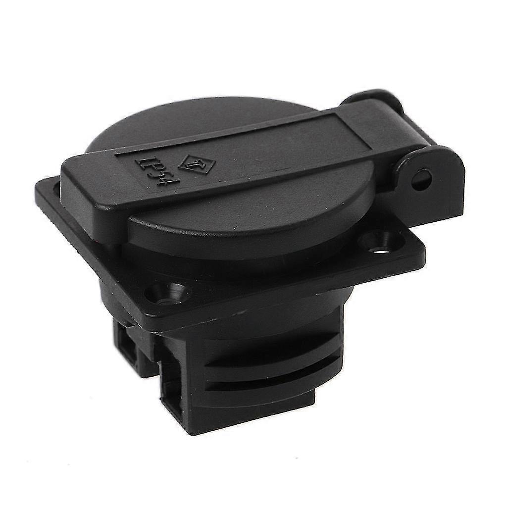 Waterproof Single Wall Socket with German Standard 250V 16A Power Outlet