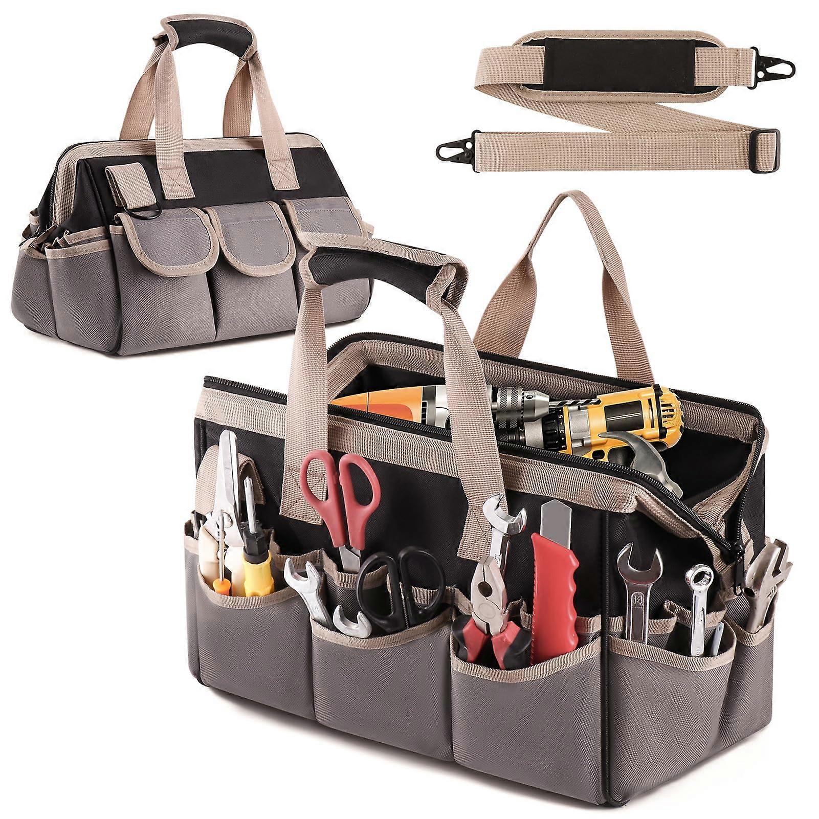 1 Tool Bag for Storage Gift for Mechanic HVAC 15 Inch