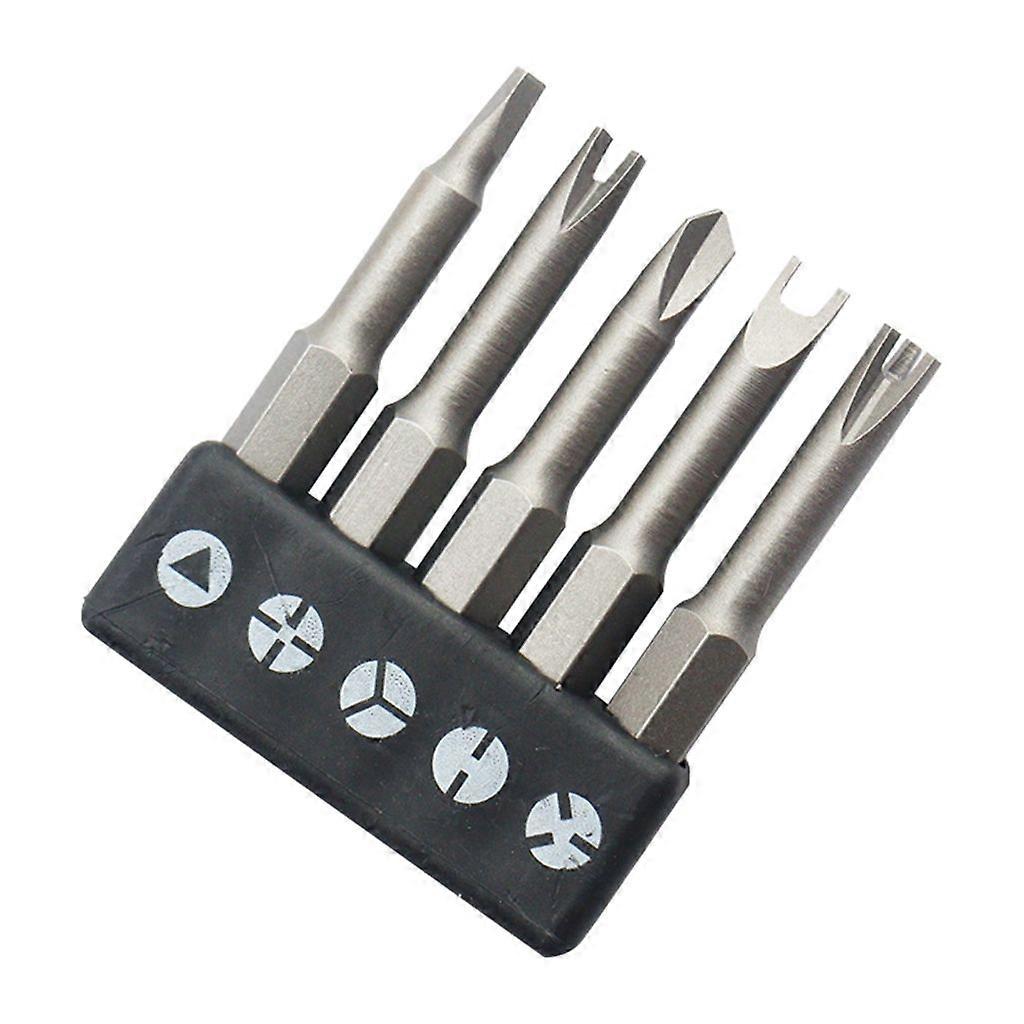 5Pcs/set 50mm Special-shaped Screwdriver Set U-shaped Y-shape Triangle Inner