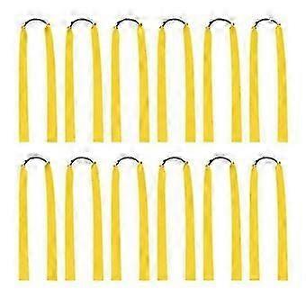 12Pcs Rubber Bands for Catapult Widened Flat Catapult Bands Elastics for Hunting