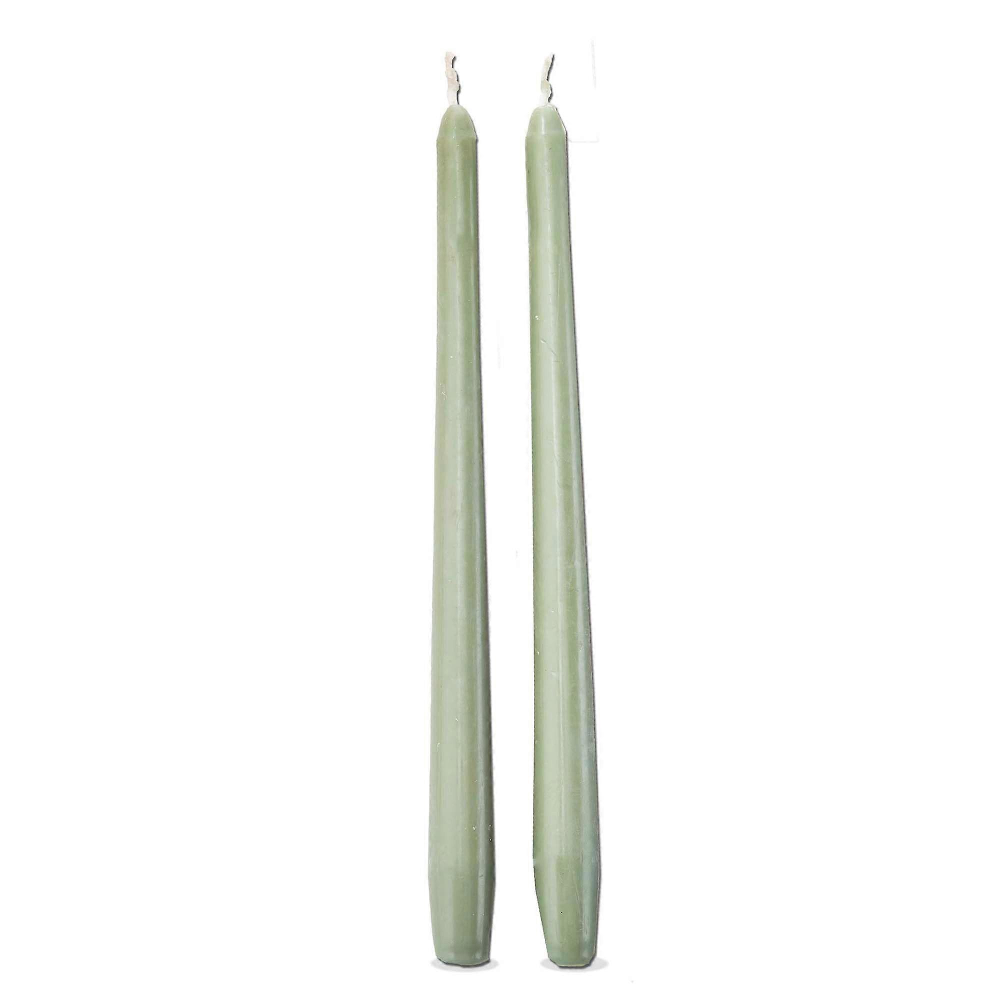 10" Taper Candle Set of 2 Multicolored Decorative Candles for Home Decor and Events
