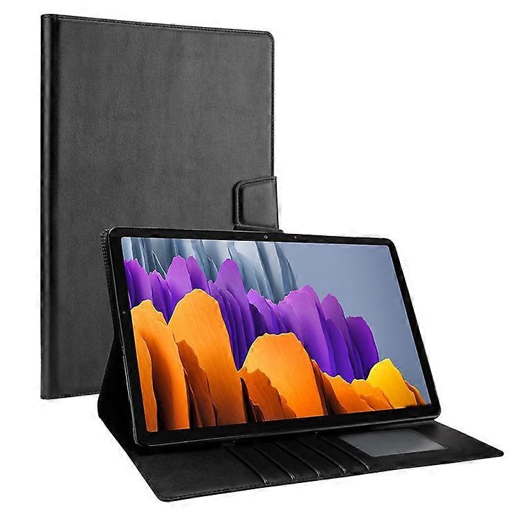 HANMAN Mill Series Compatible For Samsung Galaxy Tab S7+ T970 / S7 FE T730 / S8+ X800 Anti-scratch Tablet Case PU Leather Foldable