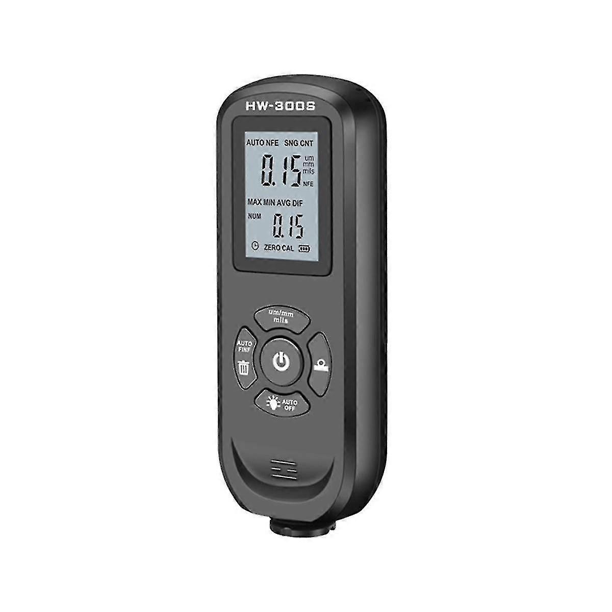 Digital Coating Thickness Gau 0.01mm/1mil Thickness Meter With Screen Lcd Display Calibrati