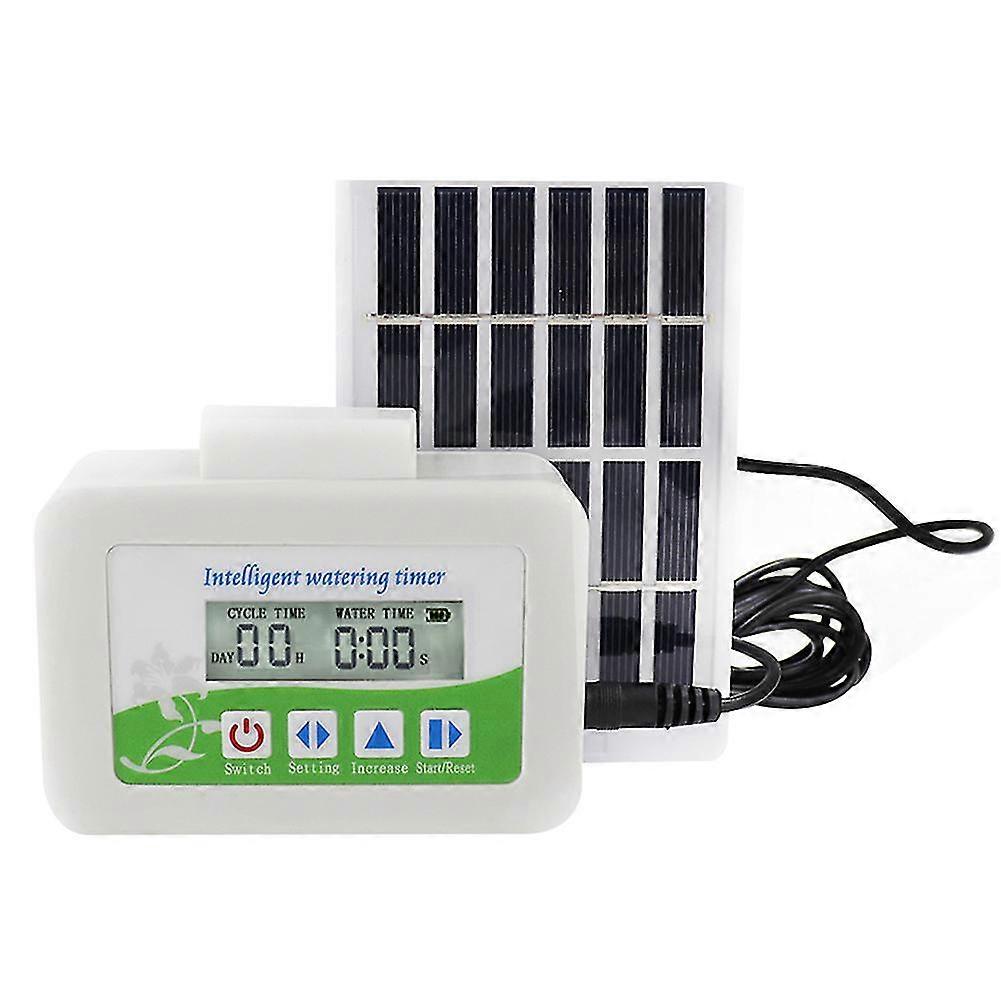 Solar-Powered Smart Watering Timer for Plants - FFY