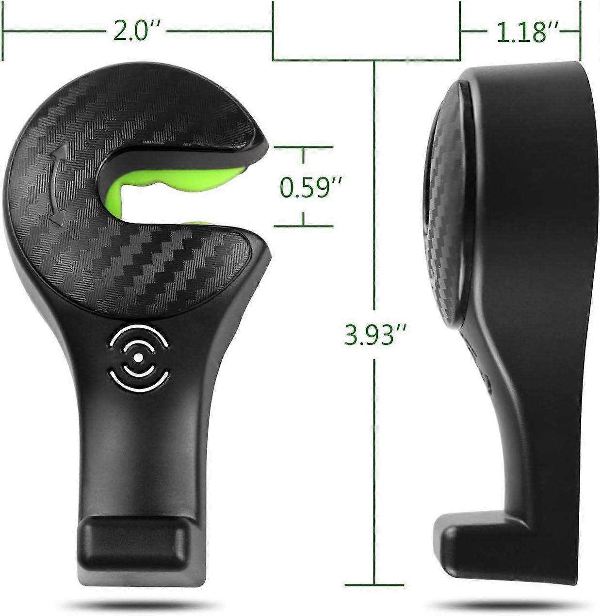 4 Pack Car Headrest Hooks with Locking Design